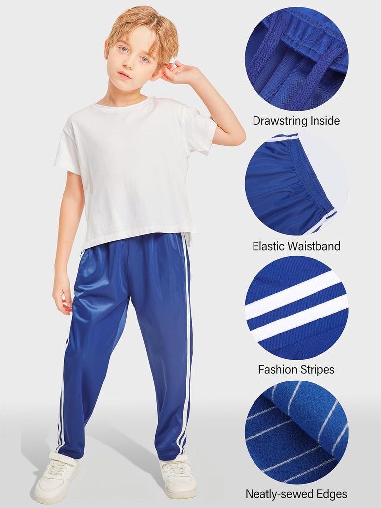 4 Pack Boys Sweatpants Athletic Fleece Jogger Pants