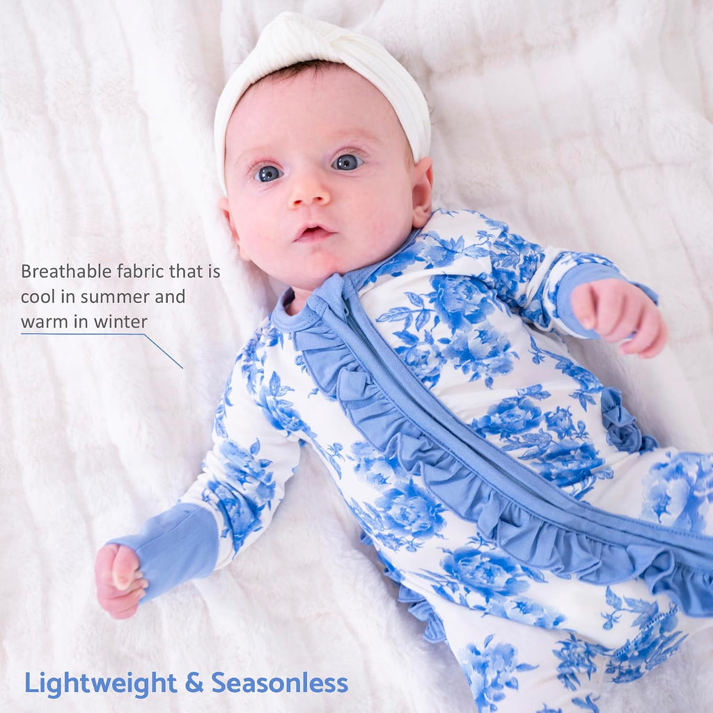 Pajamas for Girls, Viscose from Bamboo Baby Sleeper