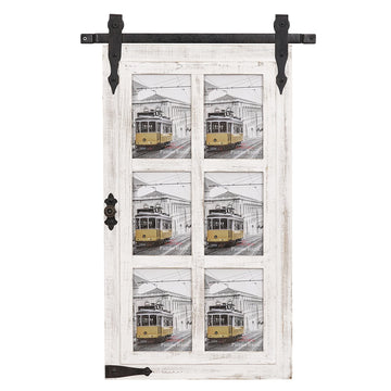 Farmhouse 6-Opening 5x7 Wall Picture Frame
