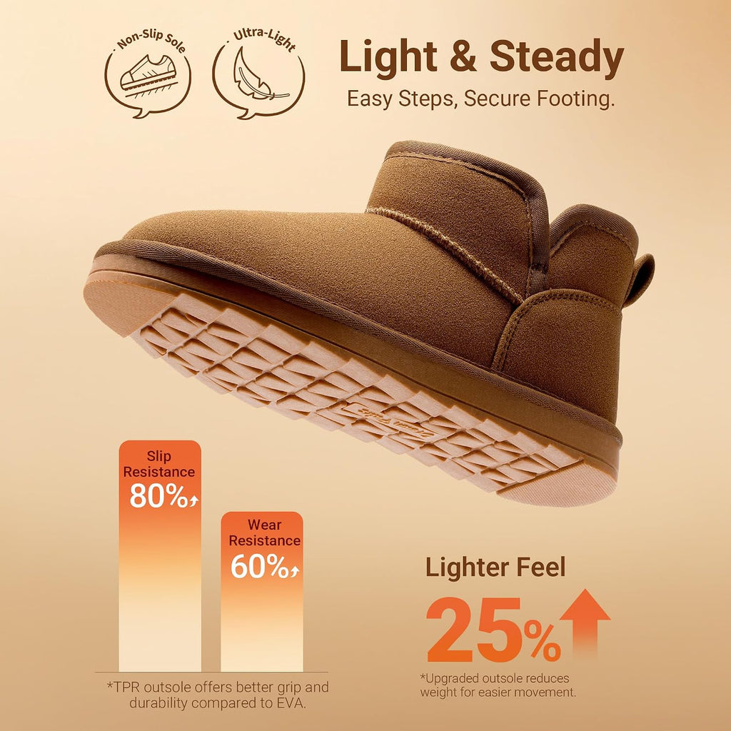 Girls Boots Kids Winter Ankle Booties