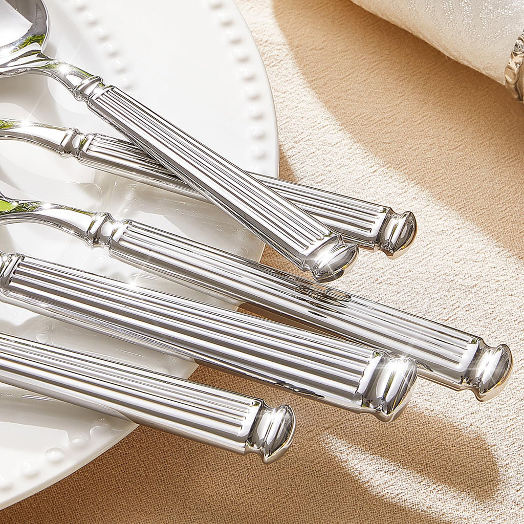 20-Piece Silverware Set, 18/10 Stainless Steel Flatware Set