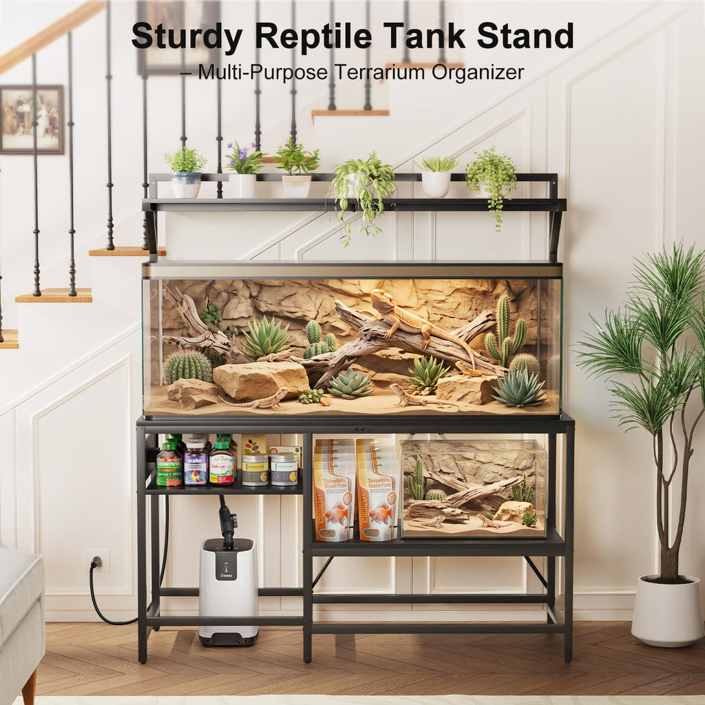 55&75 Gallon Fish Tank Stand for Standard & Breeder Tanks