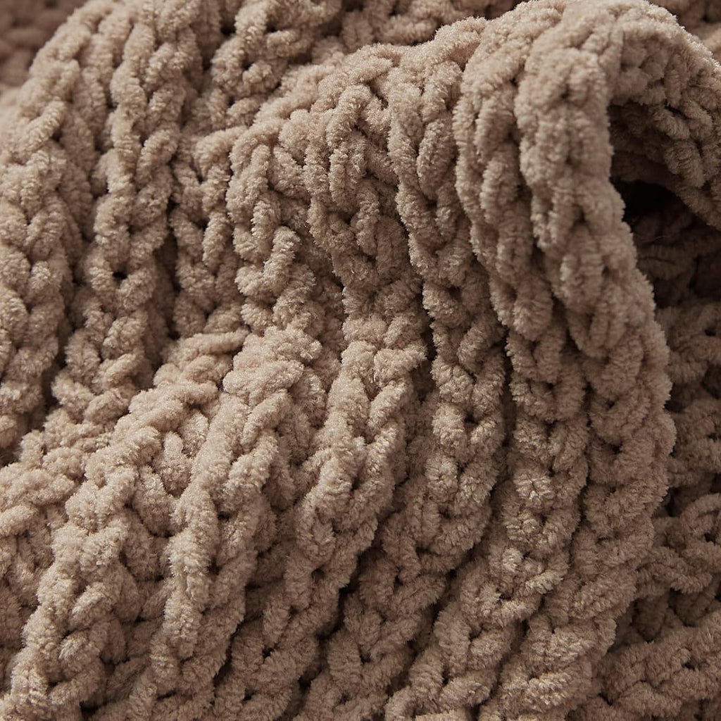 Throw Blanket, Chenille Blanket, 50"*60")