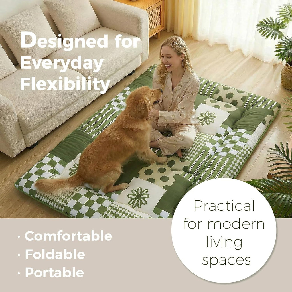 2.5" Japanese Floor Mattress, Japanese Futon Mattress