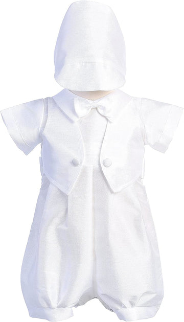 Baptism outfits for Boys, Baby Boy Christening Outfit, Baptismal Romper Clothes - Ropa de Bautizo para Niño Bebe
