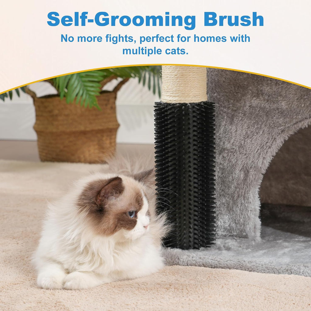 Cat Tree Tower with Large Platform, Spacious Condo