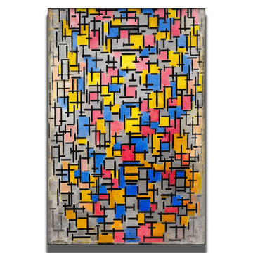 Wassily Kandinsky Wall Art - Composition (1916) Poster - World Famous Oil Painting Reproduction - Impressionist Art