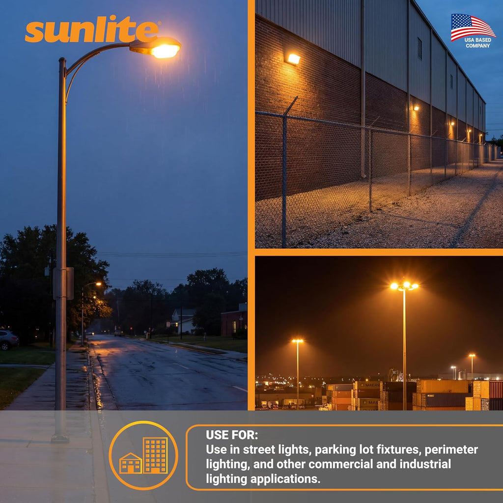 High Pressure Sodium Light Bulb, 400 Watts, ED18/MOG, Mogul Base (E39), ANSI Code S51, 48,000 Lumen, 20,000
