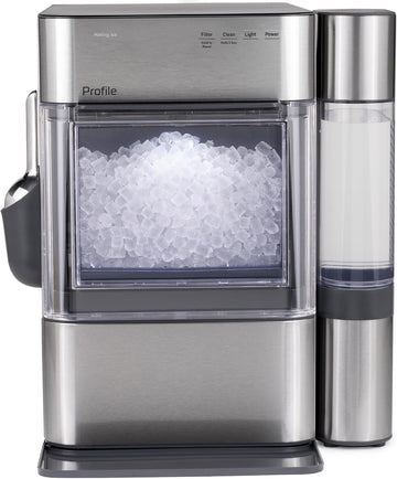 2.0 Ultra Nugget Ice Maker with .75 Gallon Side Tank and Scale Inhibiting Filter, Scoop Included, 38 lbs in 24 Hours