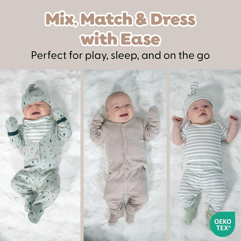 23pc Newborn Baby Boy Clothes, 0-3 Months Baby Outfits