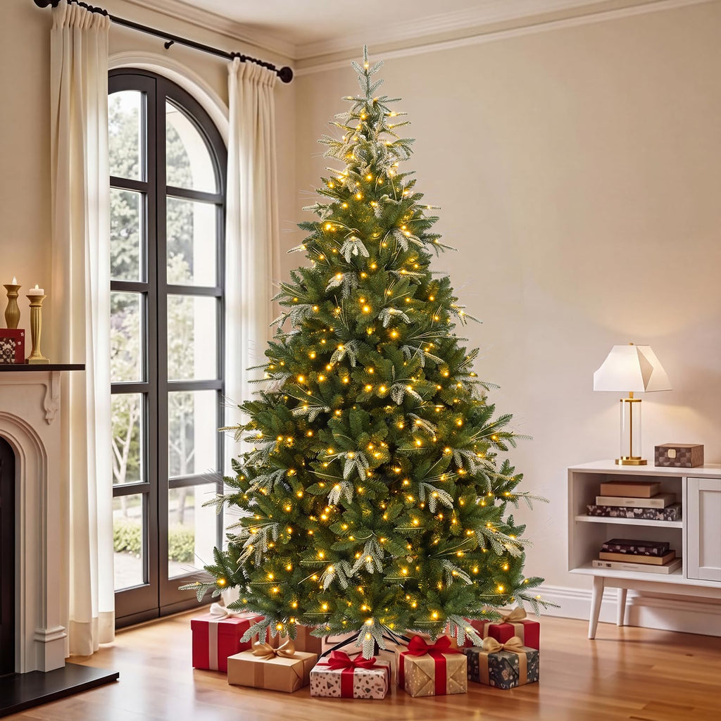 7.5 FT Pre-Lit Christmas Tree, Color-Changing, Remote Control