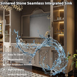 60' Bathroom Vanity with Sink - Modern Bathroom Vanity Cabinet