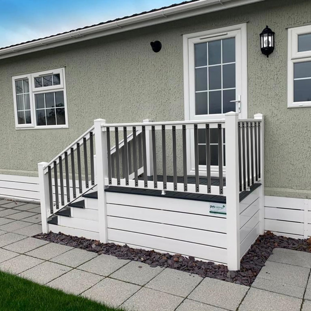 26 Pack Metal Deck Spindles, 29.5 "Heavy Duty Railing, Flat Straight Baluster with Black Screws, Outdoor Deck Railing