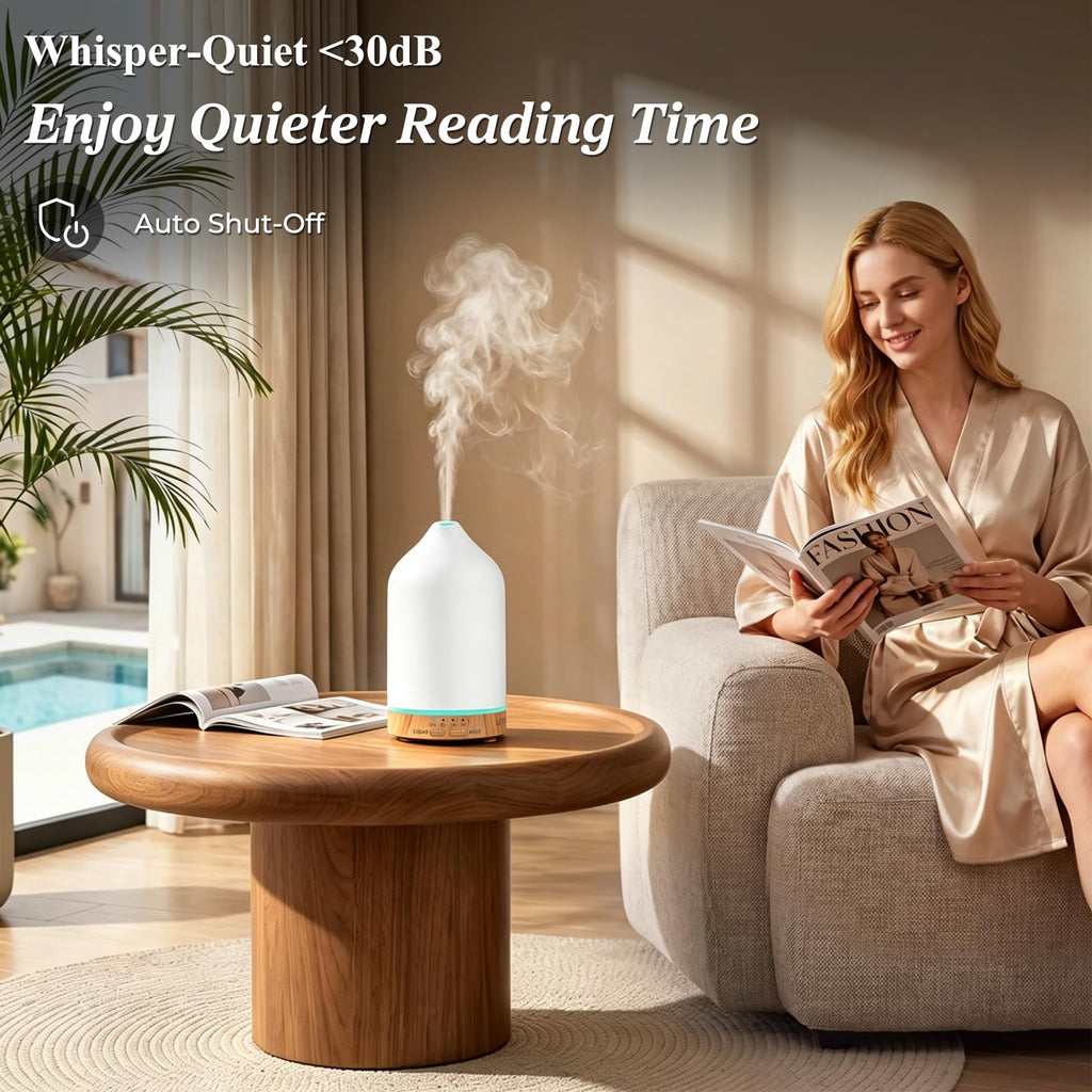 180mL Ceramic Essential Oil Diffuser Aromatherapy Diffuser