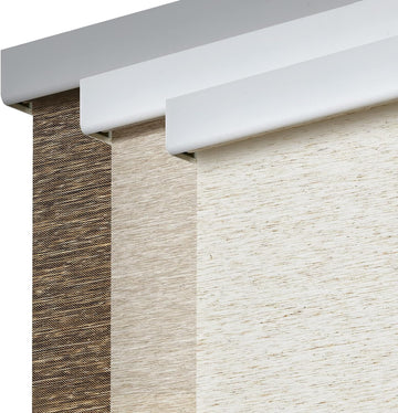 Free-Stop Cordless Roller Shades for Windows Shades Light Filtering Blinds (Cream 35" W x 64" H) Natural Woven Fabric