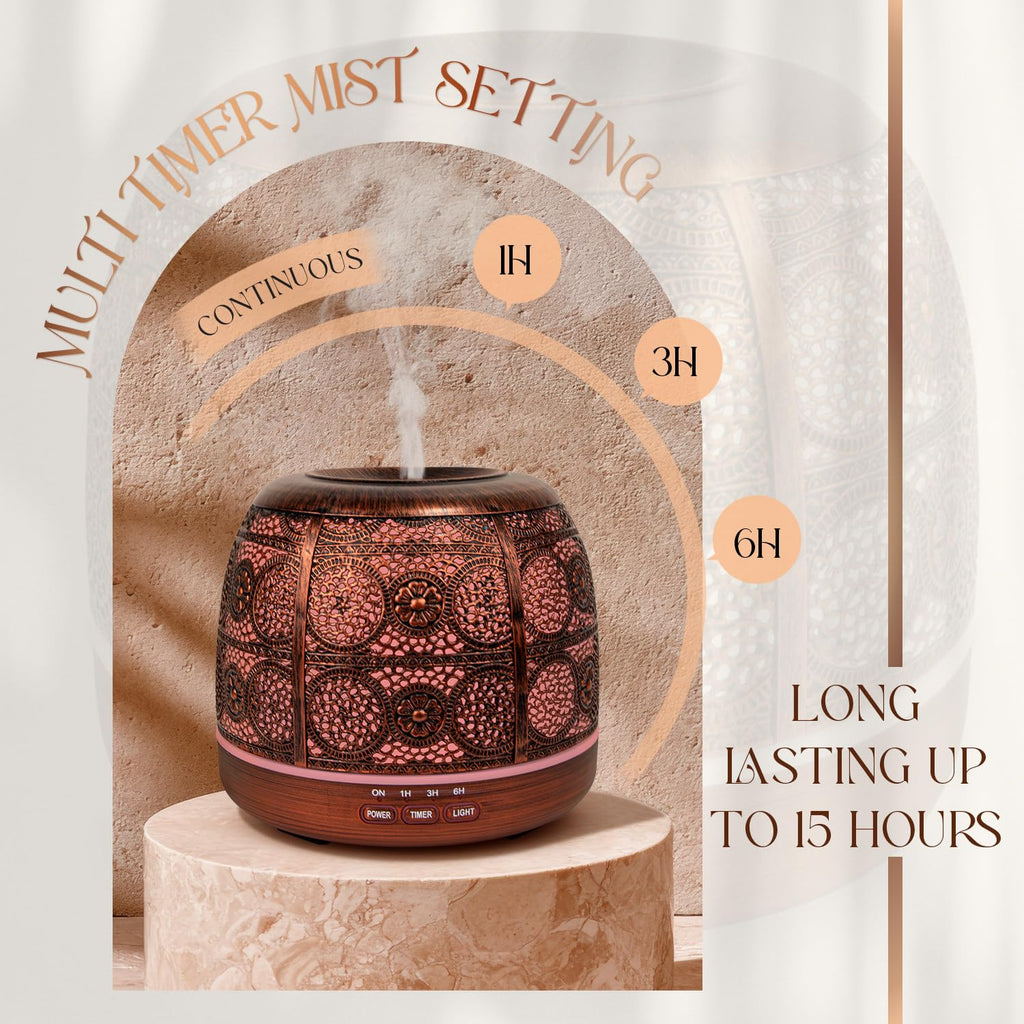 500ml Essential Oil Diffuser, Aromatherapy Diffuser