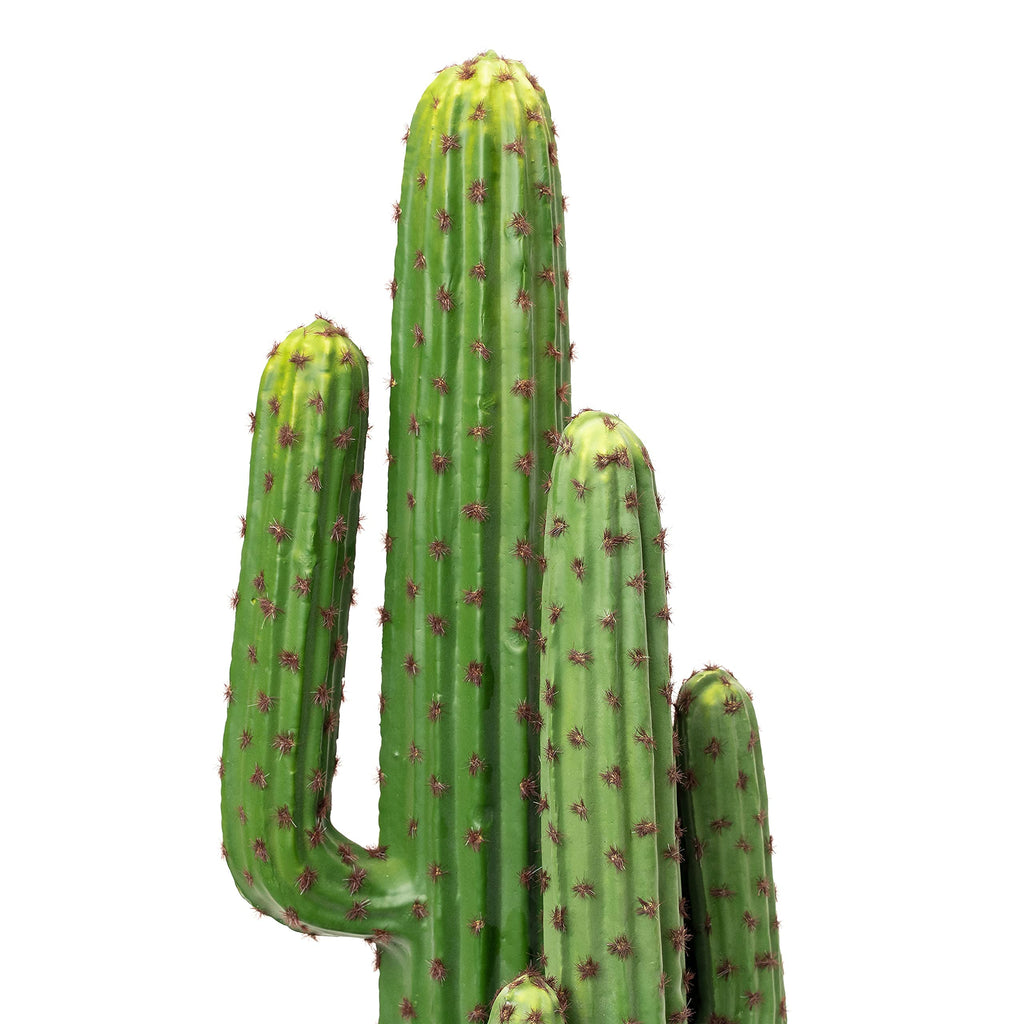 Simple Faux Saguaro Cactus with Plastic Pot | Artificial Cactus Plant | Lightweight Décor, Event Décor, Party