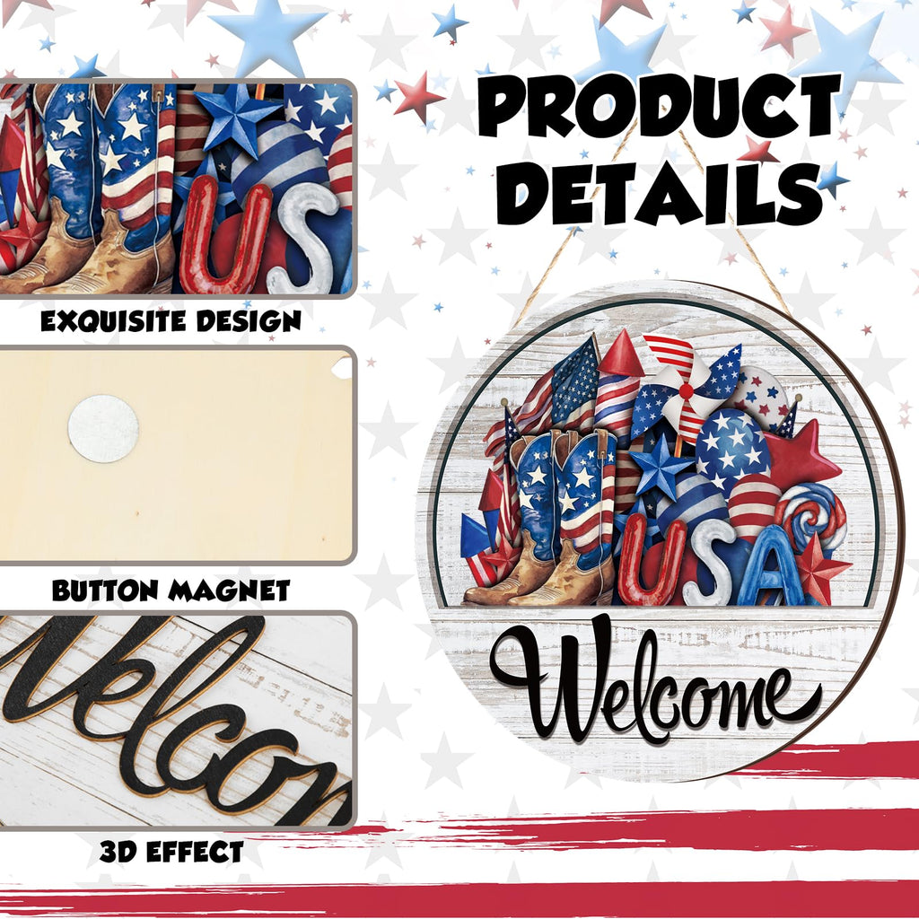Interchangeable Welcome Sign, Classic Color, Welcome