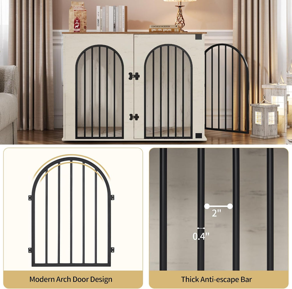 Dog Crate Furniture, Dog Kennel Indoor for Dogs