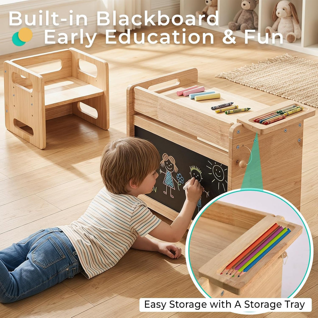 Weaning Table and Chair Set, Toddler Table and Chair Set 1