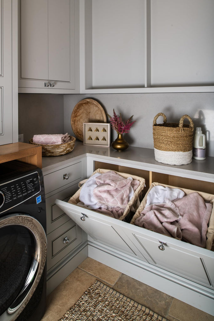 Steel Tilt Out Hamper for Custom Closet Systems