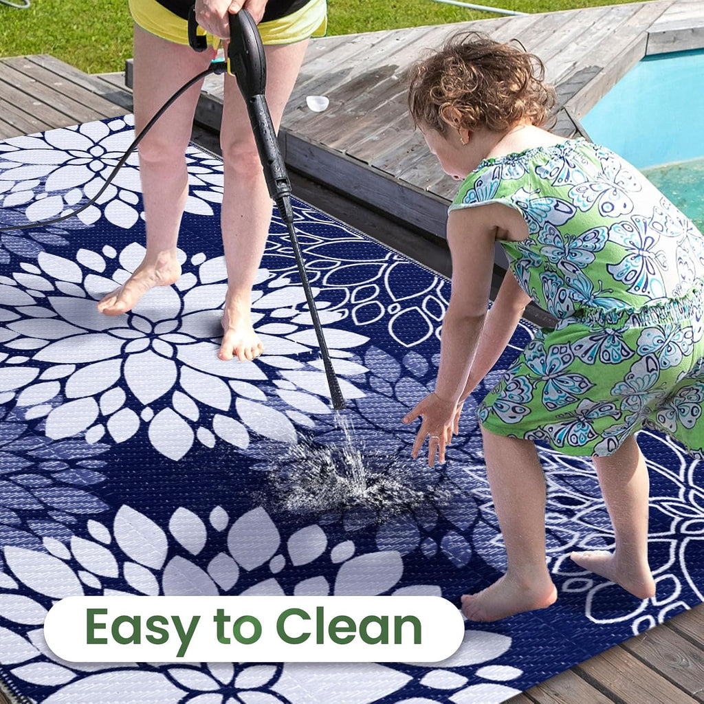 Outdoor Rug Outdoor Plastic Straw Rug Patio Mat Large Area Rug Outdoor Decor
