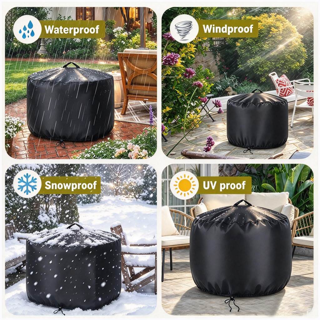 Fire Pit Covers for Infinity Flame 42" Propane Fire Pit