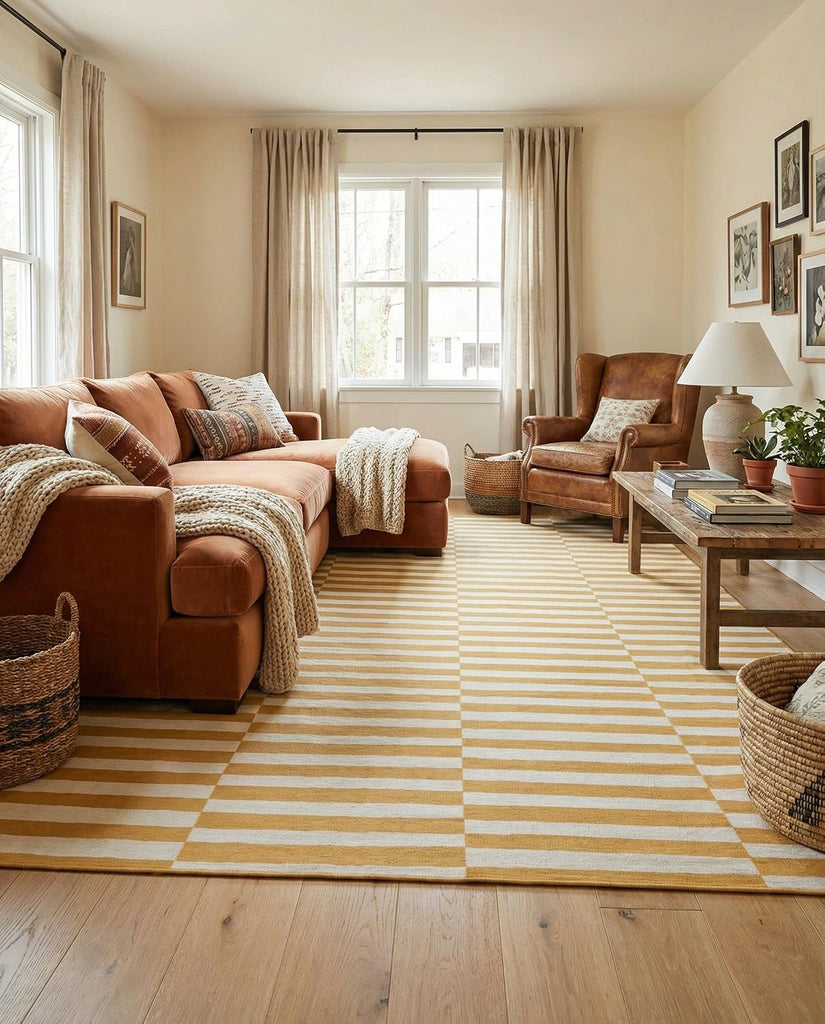 Soho Rug - 10' x 13' Yellow Low Rug