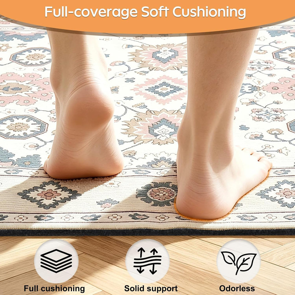 Felt Rug Pad - 1/2 9x12 Foot Extra Large Area Liner for All Floors and Trims, Thick Pad for Hardwood Floors Under - Set of 108