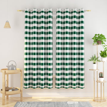 Buffalo Check Curtains 72 inches Long Cotton Gingham Plaid Kitchen Window Curtain Panels Living Room Checker Drapes