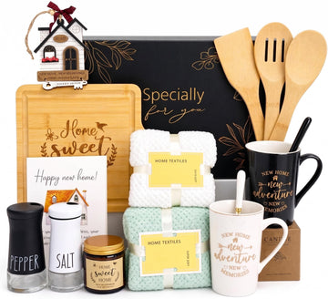 Warming Gifts New Home, 15 Pcs New House Gift Basket owners