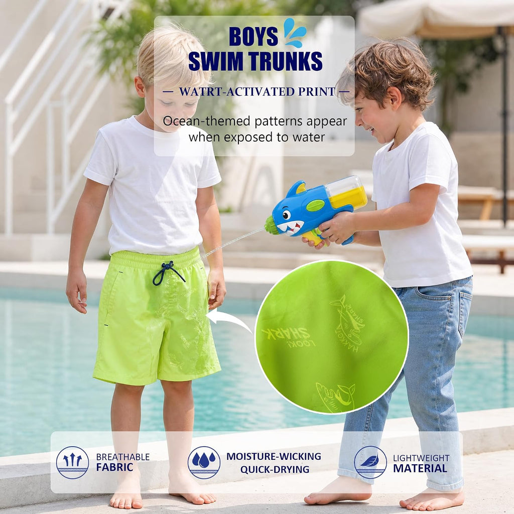 Boys Swim Trunks Boys' Fun Beach Board Shorts