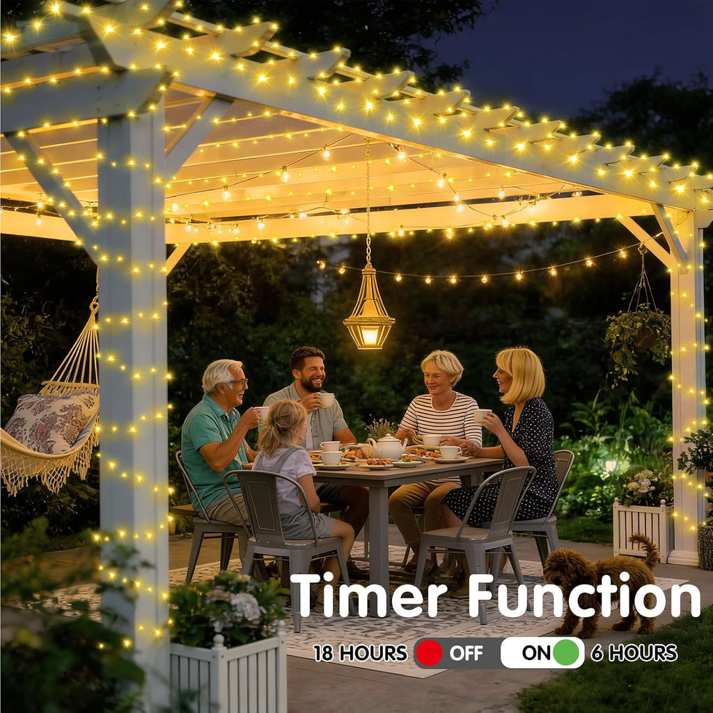 403FT 1000 LED Christmas Lights Outdoor String Lights with 8 Modes Timer Waterproof Fairy Light Plug in for Outside