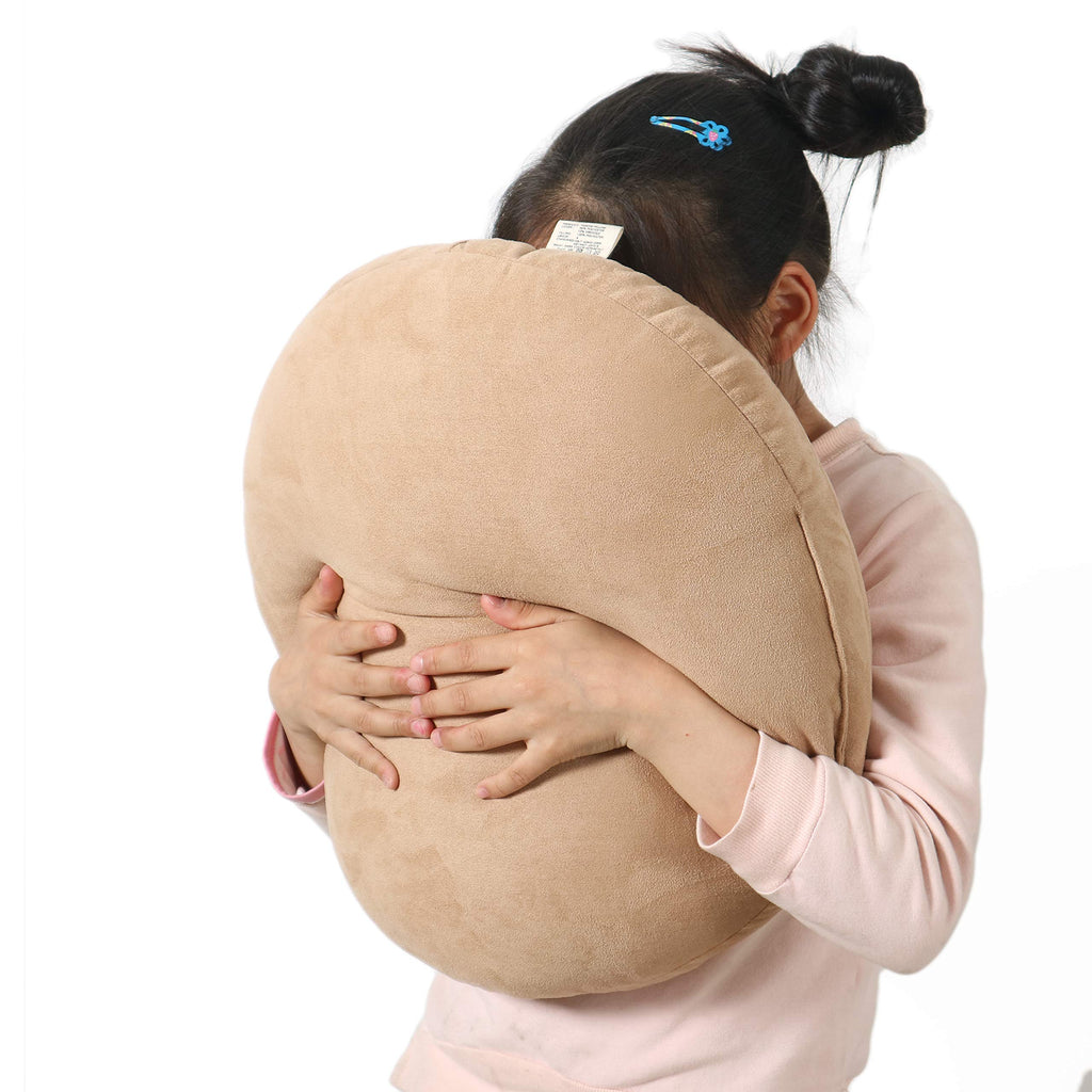 Round Throw Pillows Down-Like Polyester Filling Super Soft Ultra Fluffy Feather-Like Touching Decorative Circle Floor