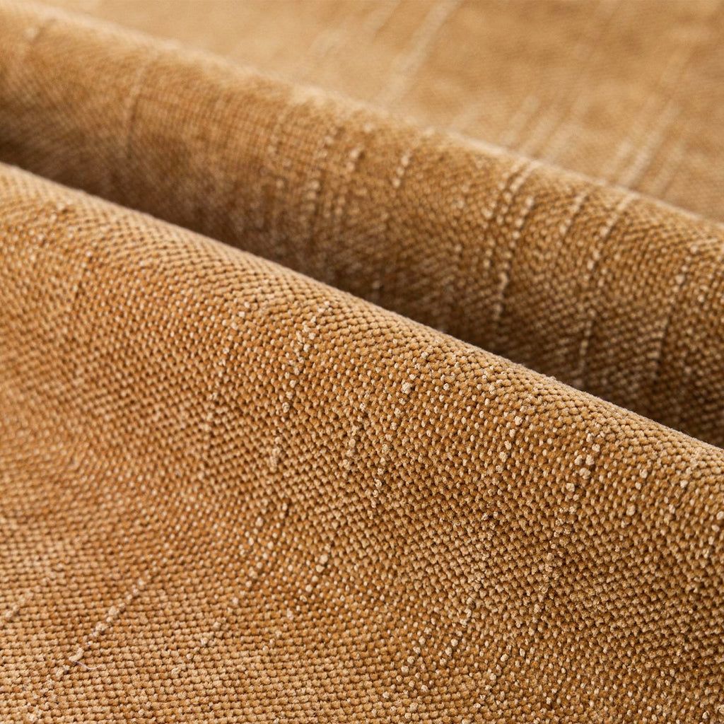 Solid Textured Chenille Throw Pillow Covers 22x22, Golden Brown