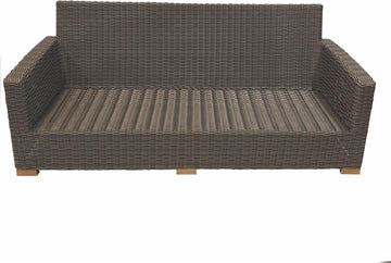 Sanibel Deep Seating Wicker Sofa, Frame Only (SBS3FO)