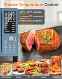 Bravo Pro Smart Air Fryer Toaster Oven Combo, Airfryer Convection Oven Countertop, 10-in-1 Functions with Quicker &