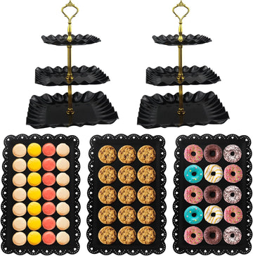 Cupcake Stand Set, Dessert Table Display Set - Set of 5