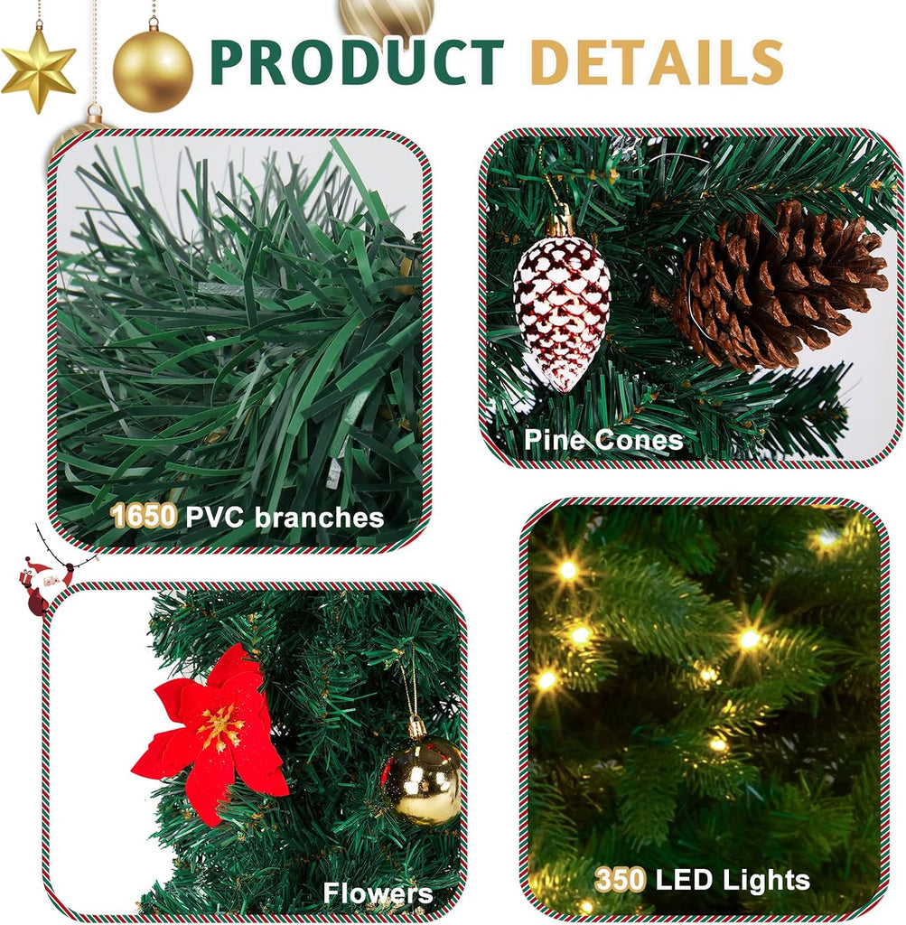 Christmas Artificial Tree Archway Decoration