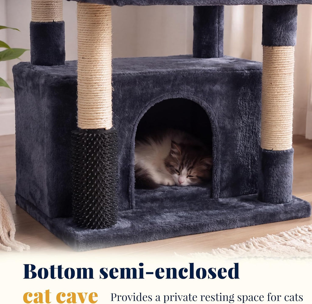 Cat Tree Tower with Extra Large Platform, Big Condo
