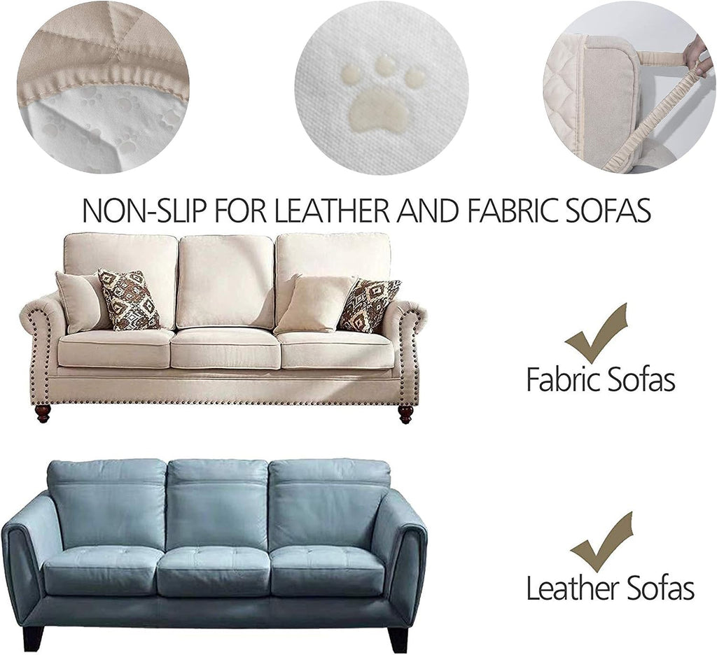 Waterproof Nonslip Recliner Cover Christmas Decor Stay in Place, Dog Couch Recliner Cover Furniture Protector