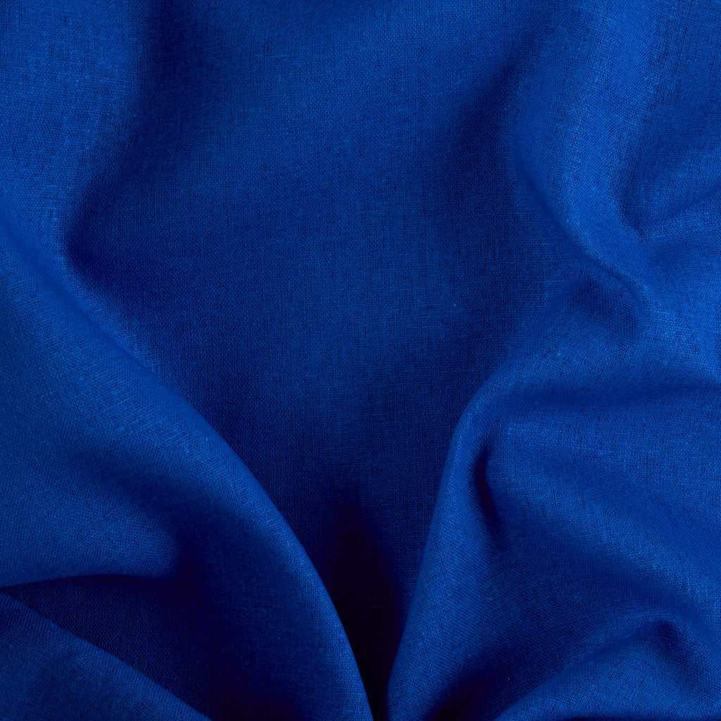 Rayon Linen Blend Royal, Fabric by the Yard