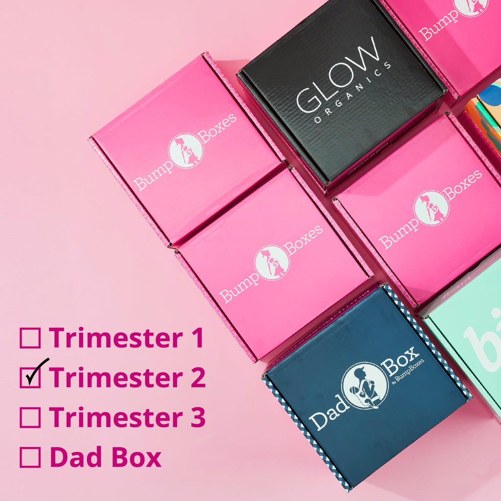 2nd Trimester Gift Set, Complete Pregnancy Care Package with Belly Butter, Bath Soak, Baby Footed Sleeper, Sonogram