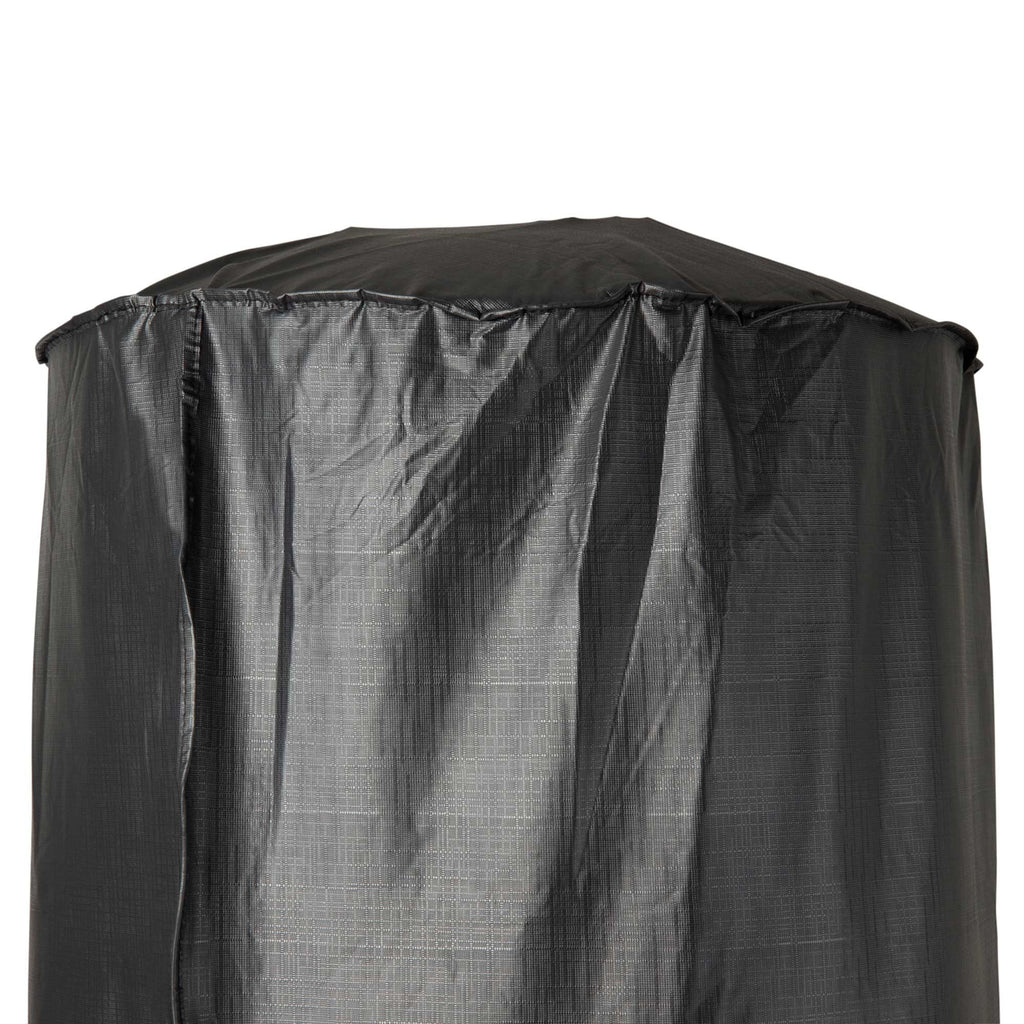 Outdoor Patio Heater Cover for Spiral Flame Heaters - black