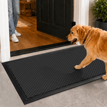 Meshy Mat Door Mat Heavy-Duty Quick-Dry Floor Mat, Sand & Dirt Trapper for Indoor & Outdoor, Ideal for Entrance