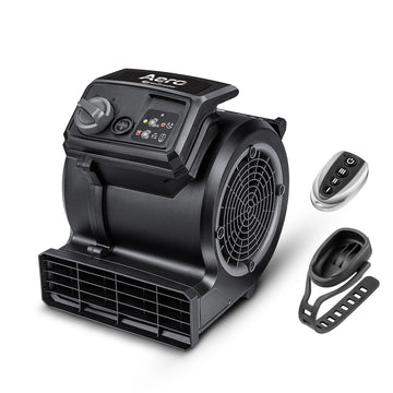 AM201R Aero Air Mover and Fitness Fan With Remote Control 550 CFM