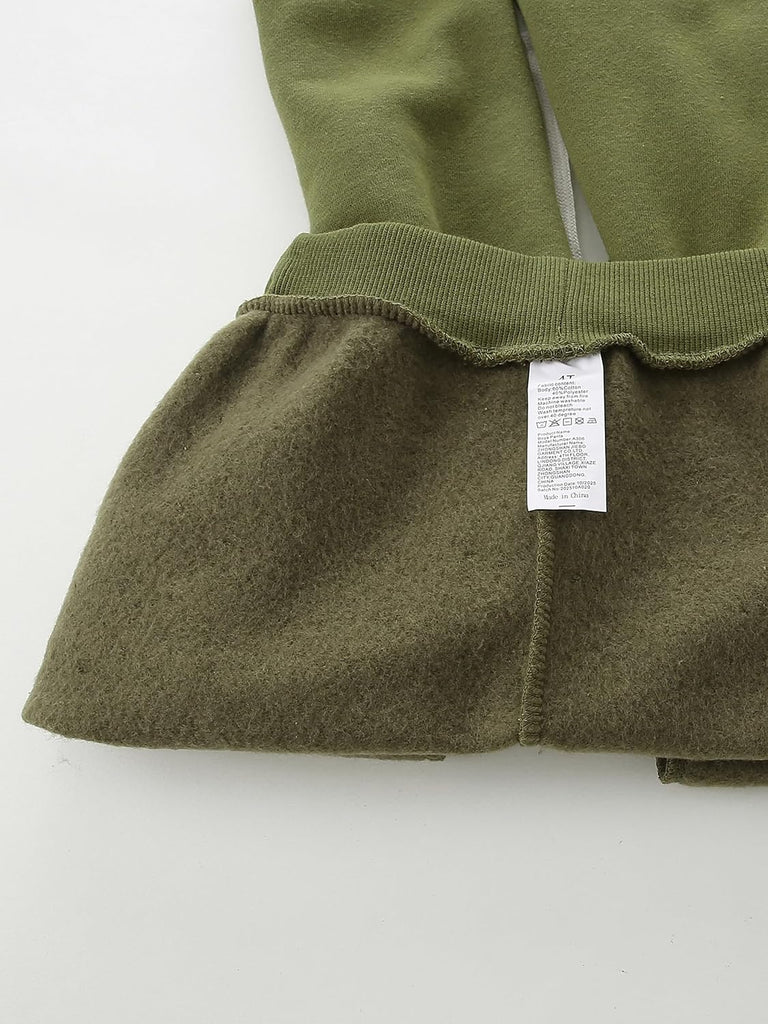 Kids Boys Sweatpants 4 Pack Cargo Joggers with 4 Pockets