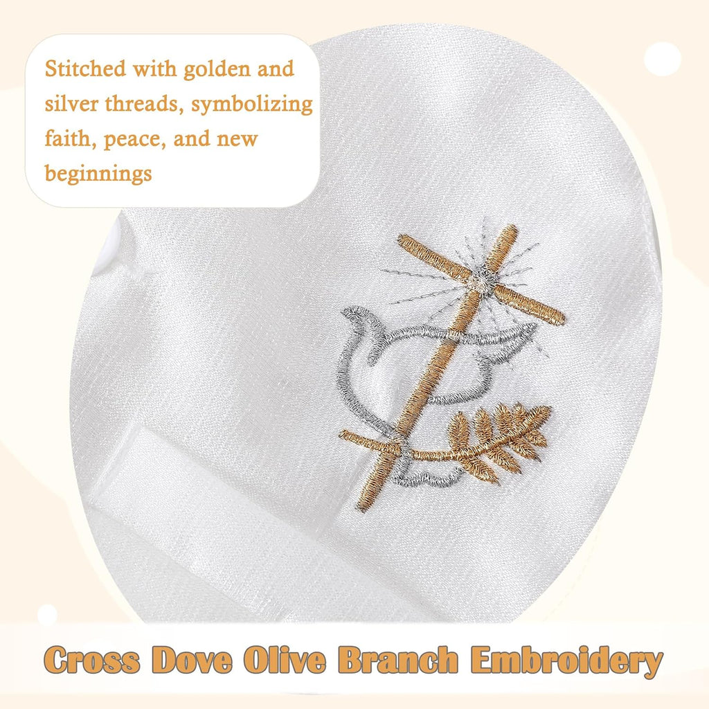 Christening Baptism Outfits for Boys Formal Dress White Baby Suit