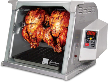 Digital Rotisserie Oven, Platinum Digital Design, Large Capacity (12lbs) Countertop Oven, Multi-Purp