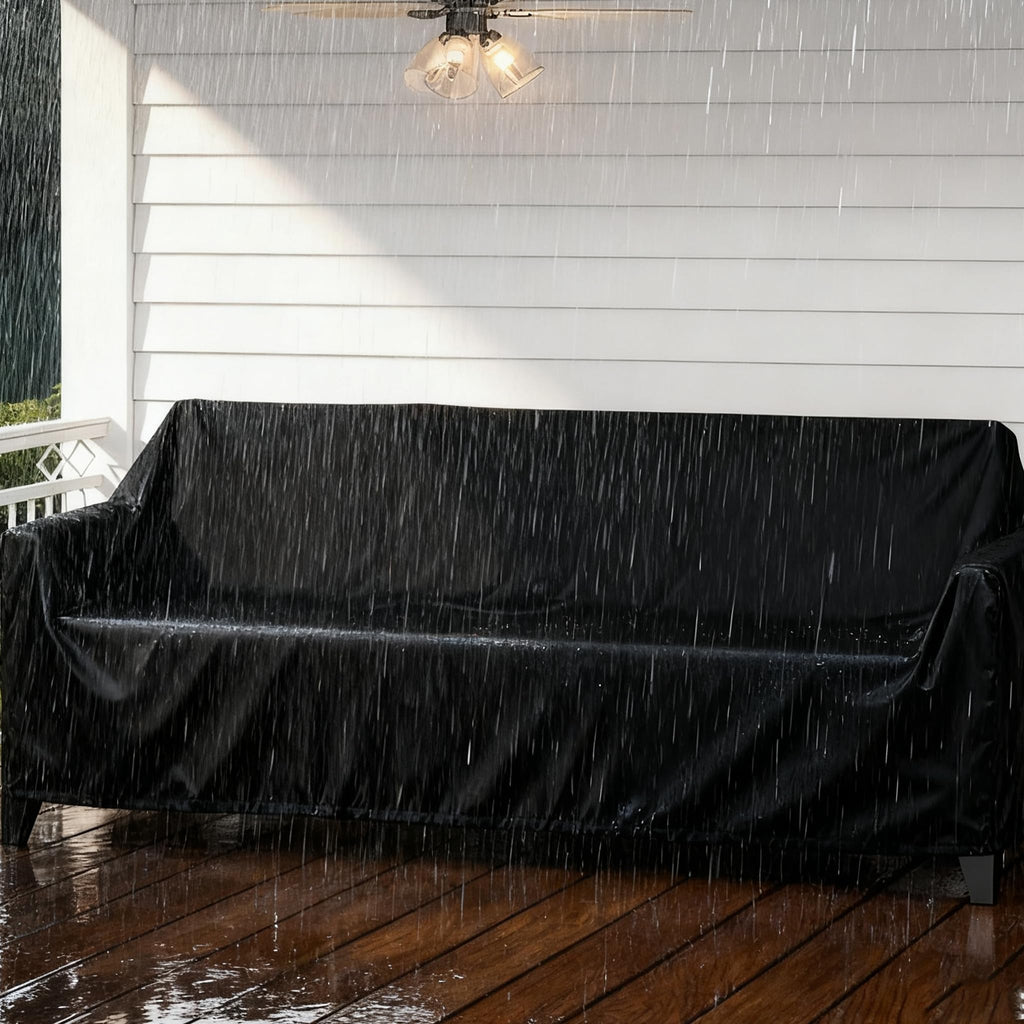 Patio Bench Loveseat Cover, 75x26x35inch Premium Heavy Duty Waterproof Outdoor Furniture Protection Cover